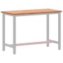 Solid beech wood desk board 115x55x2.5 cm by , Table tops - Ref: Foro24-356094, Price: 98,09 €, Discount: %