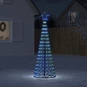 Weihnachtsbaum-Lichtkegel 275 LEDs blau 180 cm von , Weihnachtsbeleuchtung - Ref: Foro24-358066, Preis: 50,22 €, Rabatt: %