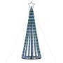 Árbol de Navidad cono de luz 275 LEDs azul 180 cm de , Luces de Navidad - Ref: Foro24-358066, Precio: 50,22 €, Descuento: %