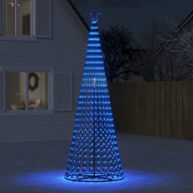 Árbol de Navidad cono de luz 688 LEDs azul 300 cm de , Luces de Navidad - Ref: Foro24-358070, Precio: 97,99 €, Descuento: %