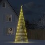 Árbol de Navidad cono de luz 1544 LEDs blanco cálido 500 cm de , Luces de Navidad - Ref: Foro24-358072, Precio: 155,91 €, Des...