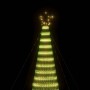 Weihnachtsbaum-Lichtkegel 1544 warmweiße LEDs 500 cm von , Weihnachtsbeleuchtung - Ref: Foro24-358072, Preis: 155,91 €, Rabat...