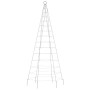 Árbol de Navidad en asta de bandera 200 LED blanco frío 180 cm de , Luces de Navidad - Ref: Foro24-358109, Precio: 25,95 €, D...