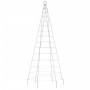 Christmas tree on flagpole 200 cold white LEDs 180 cm by , Christmas lights - Ref: Foro24-358109, Price: 25,95 €, Discount: %