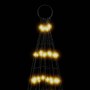 Christmas tree on flagpole 1534 warm white LED 500 cm by , Christmas lights - Ref: Foro24-358116, Price: 91,51 €, Discount: %