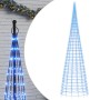 Weihnachtsbaum am Fahnenmast 3000 blaue LEDs 800 cm von , Weihnachtsbeleuchtung - Ref: Foro24-358123, Preis: 161,22 €, Rabatt: %