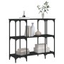 Mesa consola madera de ingeniería negra 102x35x90 cm de , Mesas auxiliares - Ref: Foro24-834145, Precio: 63,44 €, Descuento: %