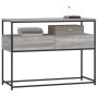 Mesa consola madera de ingeniería gris Sonoma 100x40x75 cm de , Mesas auxiliares - Ref: Foro24-834153, Precio: 75,60 €, Descu...