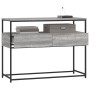 Mesa consola madera de ingeniería gris Sonoma 100x40x75 cm de , Mesas auxiliares - Ref: Foro24-834153, Precio: 75,60 €, Descu...