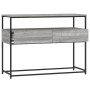 Mesa consola madera de ingeniería gris Sonoma 100x40x75 cm de , Mesas auxiliares - Ref: Foro24-834153, Precio: 75,60 €, Descu...