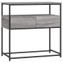 Mesa consola madera de ingeniería gris Sonoma 75x40x75 cm de , Mesas auxiliares - Ref: Foro24-834158, Precio: 65,11 €, Descue...