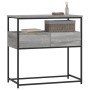 Mesa consola madera de ingeniería gris Sonoma 75x40x75 cm de , Mesas auxiliares - Ref: Foro24-834158, Precio: 65,11 €, Descue...