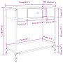 Mesa consola madera de ingeniería roble Sonoma 75x34,5x75 cm de , Mesas auxiliares - Ref: Foro24-834166, Precio: 64,64 €, Des...