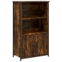 Aparador alto madera de ingeniería roble ahumado 62x32x103,5 cm de , Aparadores - Ref: Foro24-834217, Precio: 74,87 €, Descue...