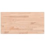 Tablero rectangular de madera maciza de haya 100x50x1,5 cm de , Tableros para mesas - Ref: Foro24-3188879, Precio: 50,51 €, D...