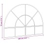 Black iron arch wall mirror 100x70 cm by , Mirrors - Ref: Foro24-3200610, Price: 126,84 €, Discount: %