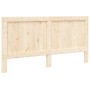 Cabecero de madera maciza de pino 200x104 cm de , Cabeceros y pies de cama - Ref: Foro24-358395, Precio: 90,58 €, Descuento: %