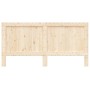 Cabecero de madera maciza de pino 200x104 cm de , Cabeceros y pies de cama - Ref: Foro24-358395, Precio: 90,58 €, Descuento: %