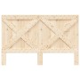 Solid pine wood headboard 160x104 cm by , Headboards and footboards - Ref: Foro24-358407, Price: 63,33 €, Discount: %