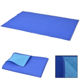 Blaue und hellblaue Picknickdecke 150x200 cm von vidaXL, Picknickdecken - Ref: Foro24-131581, Preis: 18,99 €, Rabatt: %