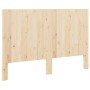 Cabecero de madera maciza de pino 160x104 cm de , Cabeceros y pies de cama - Ref: Foro24-358407, Precio: 63,33 €, Descuento: %