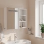 Mueble de baño con espejo y luz LED blanco 60x13x52 cm de , Tocadores de baño - Ref: Foro24-357969, Precio: 90,86 €, Descuent...