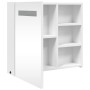 Mueble de baño con espejo y luz LED blanco 60x13x52 cm de , Tocadores de baño - Ref: Foro24-357969, Precio: 90,86 €, Descuent...