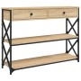 Mesa consola madera de ingeniería roble Sonoma 100x28x75 cmm de , Mesas auxiliares - Ref: Foro24-834191, Precio: 122,56 €, De...