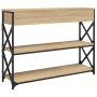 Mesa consola madera de ingeniería roble Sonoma 100x28x75 cmm de , Mesas auxiliares - Ref: Foro24-834191, Precio: 103,72 €, De...