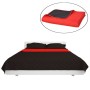 Quilted reversible bedspread 230x260 cm red and black by vidaXL, Bedspreads and duvets - Ref: Foro24-131554, Price: 30,33 €, ...