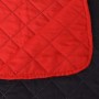 Doppelseitig gepolsterte Tagesdecke 230x260 cm rot und schwarz von vidaXL, Tagesdecken und Bettdecken - Ref: Foro24-131554, P...