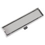 Linear stainless steel shower drain 530x140 mm by vidaXL, Drains - Ref: Foro24-142171, Price: 44,99 €, Discount: %