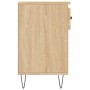 Mueble zapatero madera contrachapada roble Sonoma 102x36x60 cm de , Zapateros y organizadores de calzado - Ref: Foro24-831367...