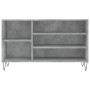 Mueble zapatero madera contrachapada gris hormigón 102x36x60 cm de , Zapateros y organizadores de calzado - Ref: Foro24-83141...