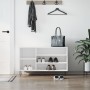 Glossy white plywood shoe cabinet 102x36x60 cm by , Shoe racks and shoe organizers - Ref: Foro24-831414, Price: 47,46 €, Disc...