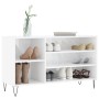 Glossy white plywood shoe cabinet 102x36x60 cm by , Shoe racks and shoe organizers - Ref: Foro24-831414, Price: 47,46 €, Disc...