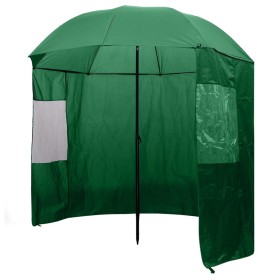 Green fishing umbrella 240x210 cm by vidaXL, Umbrellas - Ref: Foro24-91027, Price: 49,99 €, Discount: %