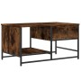 Mesa de centro madera contrachapada roble ahumado 85,5x51x45 cm de , Mesas de centro - Ref: Foro24-835341, Precio: 53,53 €, D...