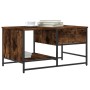 Mesa de centro madera contrachapada roble ahumado 85,5x51x45 cm de , Mesas de centro - Ref: Foro24-835341, Precio: 53,53 €, D...