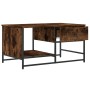 Mesa de centro madera contrachapada roble ahumado 85,5x51x45 cm de , Mesas de centro - Ref: Foro24-835341, Precio: 53,53 €, D...