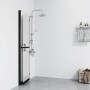 Folding shower screen frosted ESG glass 80x190 cm by , Shower walls and screens - Ref: Foro24-151193, Price: 204,53 €, Discou...