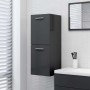 Gray plywood bathroom cabinet 30x30x80 cm by , Bathroom furniture - Ref: Foro24-804990, Price: 47,99 €, Discount: %