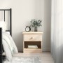 ALTA bedside table solid pine wood 41x35x41 cm by , Nightstands - Ref: Foro24-353913, Price: 58,66 €, Discount: %