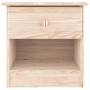 Mesita de noche ALTA madera maciza de pino 41x35x41 cm de , Mesitas de noche - Ref: Foro24-353913, Precio: 58,66 €, Descuento: %