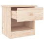 ALTA bedside table solid pine wood 41x35x41 cm by , Nightstands - Ref: Foro24-353913, Price: 58,66 €, Discount: %