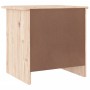 ALTA bedside table solid pine wood 41x35x41 cm by , Nightstands - Ref: Foro24-353913, Price: 58,66 €, Discount: %