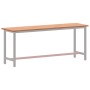 Solid beech wood desk board 200x55x2.5 cm by , Table tops - Ref: Foro24-356097, Price: 119,66 €, Discount: %