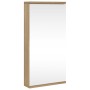 Corner bathroom cabinet with oak mirror 30x24x60 cm by , bathroom vanities - Ref: Foro24-357980, Price: 89,21 €, Discount: %