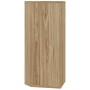 Corner bathroom cabinet with oak mirror 30x24x60 cm by , bathroom vanities - Ref: Foro24-357980, Price: 89,21 €, Discount: %