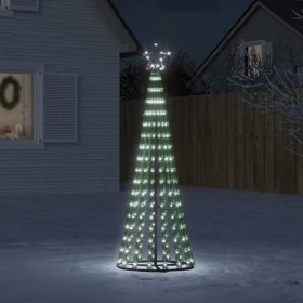 Weihnachtsbaum-Lichtkegel 275 kaltweiße LEDs 180 cm von , Weihnachtsbeleuchtung - Ref: Foro24-358065, Preis: 50,19 €, Rabatt: %